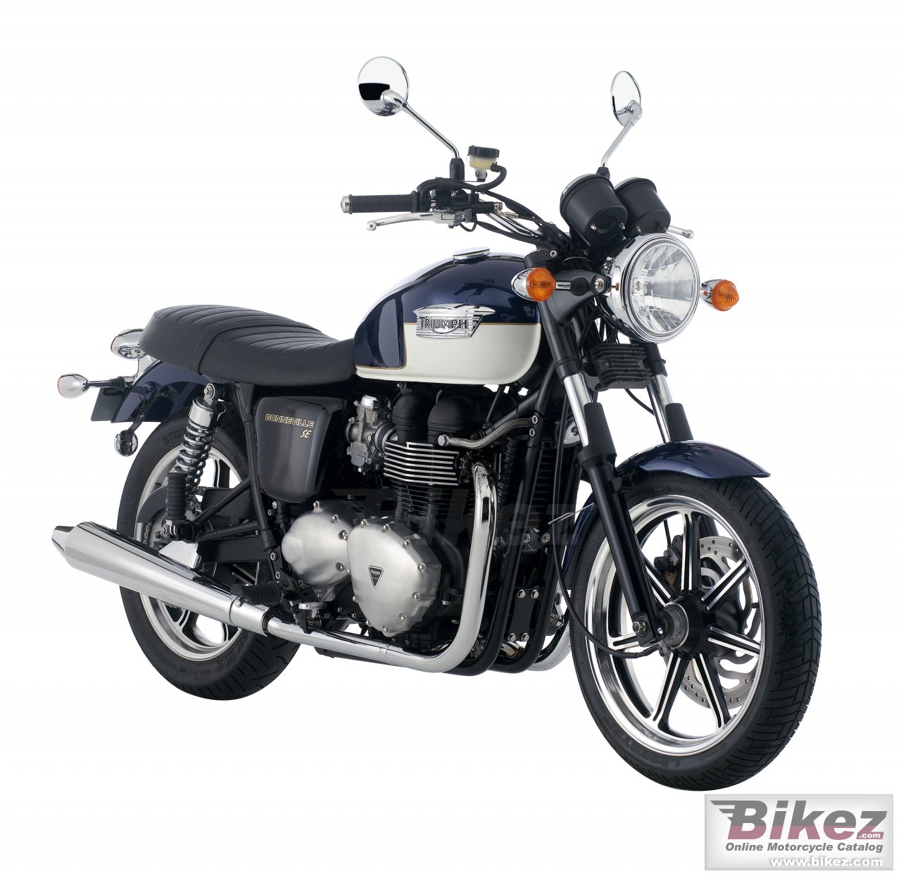 Big Triumph bonneville se picture and wallpaper from Bikez.com